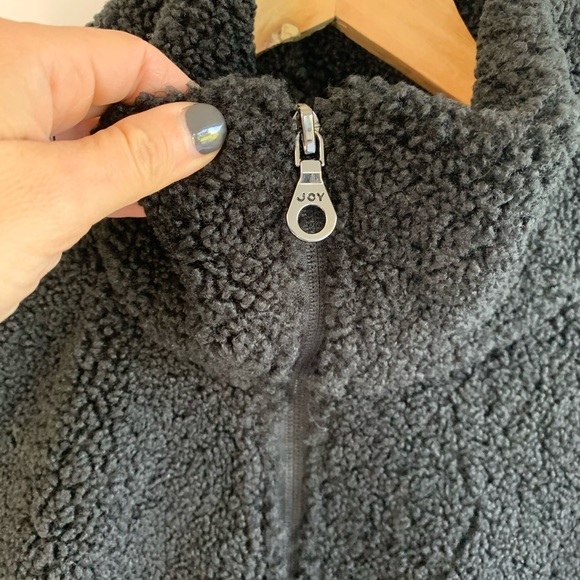 NWOT. Joy lab plush zip up fleece jacket - Picture 4 of 8